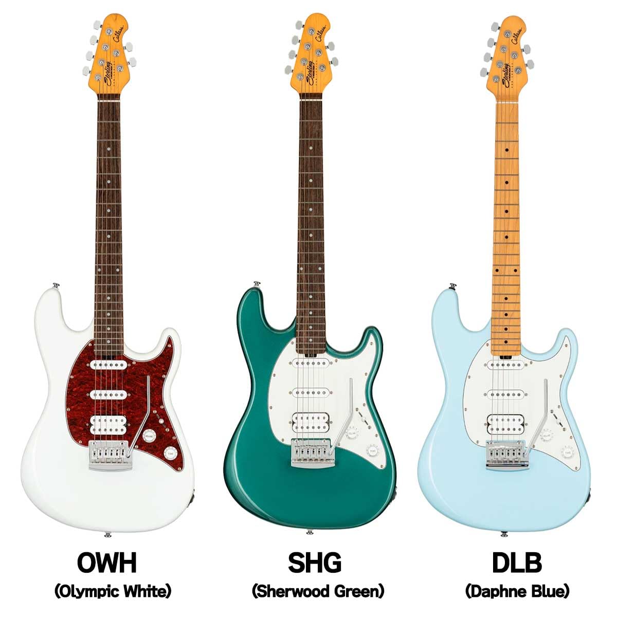 Amazon.com: Sterling By Music Man Sub Cutlass HSS Electric Guitar